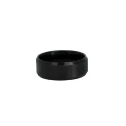 Mens Band Ring - Black -Men Jewelry Store 1