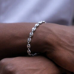 Hammered Mariner Bracelet - Silver -Men Jewelry Store 108 595a2652 d318 40db bbbc 7368f2e18a2e