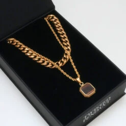 Tigers Eye Set (Gold) 14 Tigers Eye Set (Gold) -Men Jewelry Store 10 63aa80e2 1153 47c2 b816 372906fc481e