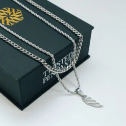 Wing Set (Silver) -Men Jewelry Store 10 8d5b91fb 3ba0 4be4 839a d39b991ad443