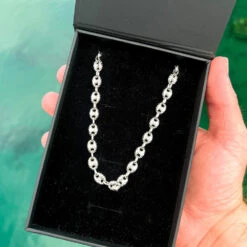 Hammered Mariner Bracelet - Silver -Men Jewelry Store 113 37a36203 86c3 40a5 a872 3d91fffea2f7