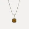 Tigers Eye - Silver