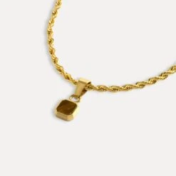 Mini Tigers Eye - Gold