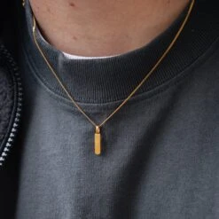 Matte Bar - Gold -Men Jewelry Store 12 8b474390 f2b8 4de4 a13f 3aaf1fcb6c16