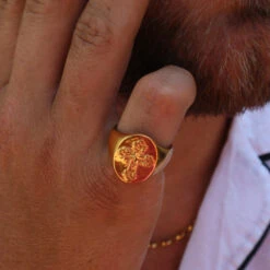 Cross Ring - Gold -Men Jewelry Store 12 b286b01c b276 4994 b6e4 09acc0e03d10