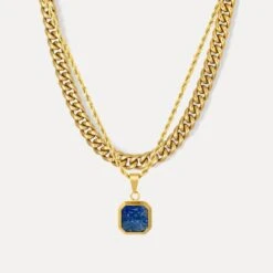 Lapis Lazuli Set (Silver) 26 Lapis Lazuli Set (Silver) -Men Jewelry Store 12 d5e1c3ae e587 4ae8 892d 0924bda57ac2