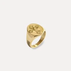 Cross Ring - Gold