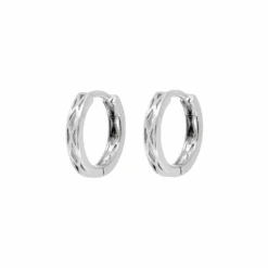 Edge Hoop (Silver) -Men Jewelry Store 13 089104e0 5bc7 4bf1 b9fc 6cea8e5a0ec8