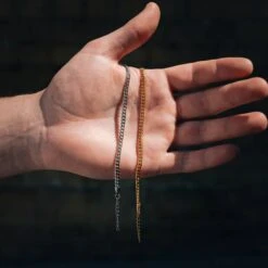 Silver Cuban Bracelet (3MM) -Men Jewelry Store 13 bcd88e61 289a 488e b290 edd45316709f