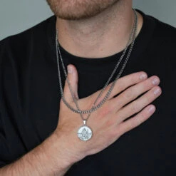 St Christopher Set (Silver) 13 St Christopher Set (Silver) -Men Jewelry Store 14 c8c5cf63 7281 4cdf a365 09aecb183f8d