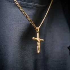 Crucifix - Gold -Men Jewelry Store 15 6f022247 2e7f 42f9 8f7b b91b4422e361