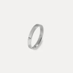 Minimal Band Ring - Silver