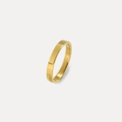 Minimal Band Ring - Gold