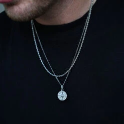 Mini Compass Set (Silver) -Men Jewelry Store 18 87c3aa83 1ead 4e9b 8991 30b2508119c2