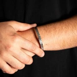 Thin Hammered Cuff - Silver -Men Jewelry Store 1 2c980d6c cf23 4d07 a280 ef86e64c9d9f 1