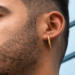 Oversized Hoop (Silver) -Men Jewelry Store 1 46f29c19 b6da 490f 8085 451c473a1bf1