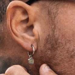 Opal Dangle (Gold) -Men Jewelry Store 1 6732b49b db89 4169 bc06 b81efe40c15a 1