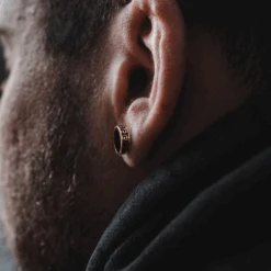 Greek Key Stud (Silver) -Men Jewelry Store 1 95860d6d 18a5 4b8b b435 3826fa9f31ab