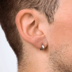 Chunky Huggie (Gold) -Men Jewelry Store 1 a2653e0d 8f00 4b89 bec4 31b0f0964c3e