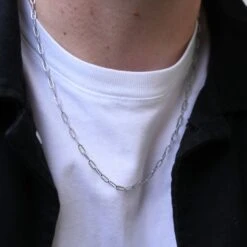 Micro Paperclip - Silver -Men Jewelry Store 1 fae7ccc2 319e 4f7a bac4 44d96eee4e02