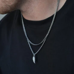 Wing - Silver 15 Wing - Silver -Men Jewelry Store 21 b9428ab5 c7fc 41a4 9e50 301274cb5d66 1