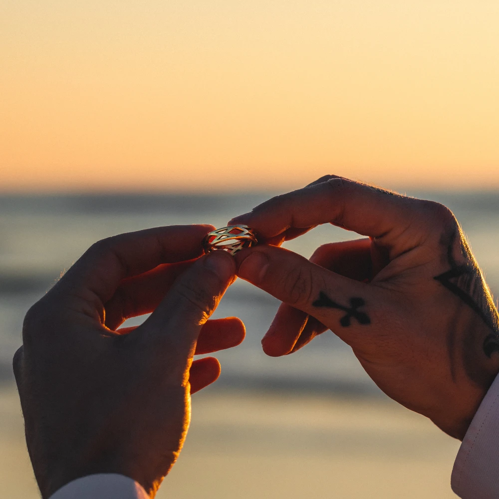 Edge Ring - Gold 6 Edge Ring - Gold - Image 4