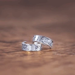 Vintage Hoop (Silver) -Men Jewelry Store 2 5ee253d5 2f09 40c2 a693 b3e344fae4b3