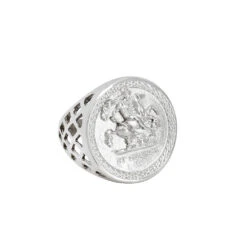 St George Sovereign Ring - Silver -Men Jewelry Store 2 75ee20e9 f65d 48dd b5f7 2e9bb8a8a0d6