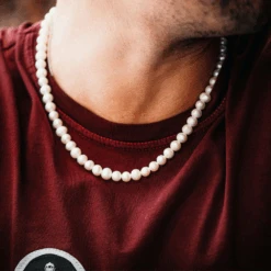 Freshwater Pearl Chain (8MM) -Men Jewelry Store 2 7da9de01 b4c3 4c44 b0ed a70fa4f0117a