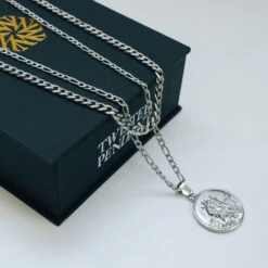 St Christopher Set (Silver) 12 St Christopher Set (Silver) -Men Jewelry Store 2 b0398fc4 8a8c 4cab 9d49 d521ad5f5afc