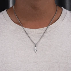Wing - Silver 18 Wing - Silver -Men Jewelry Store 2 eb195944 e500 471f 88de a92c4086af0c