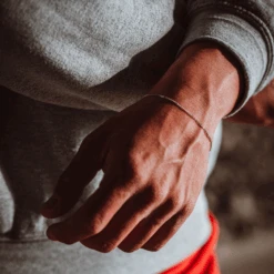 Silver Thin Cuban Bracelet (1.5MM) -Men Jewelry Store 3 4293f1a0 0d98 4e7a 99d7 6adbdaa52795