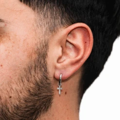 Micro Cross Drop (Gold) -Men Jewelry Store 3 63adf2d8 291a 4056 a88b 52f1e9edf7f8