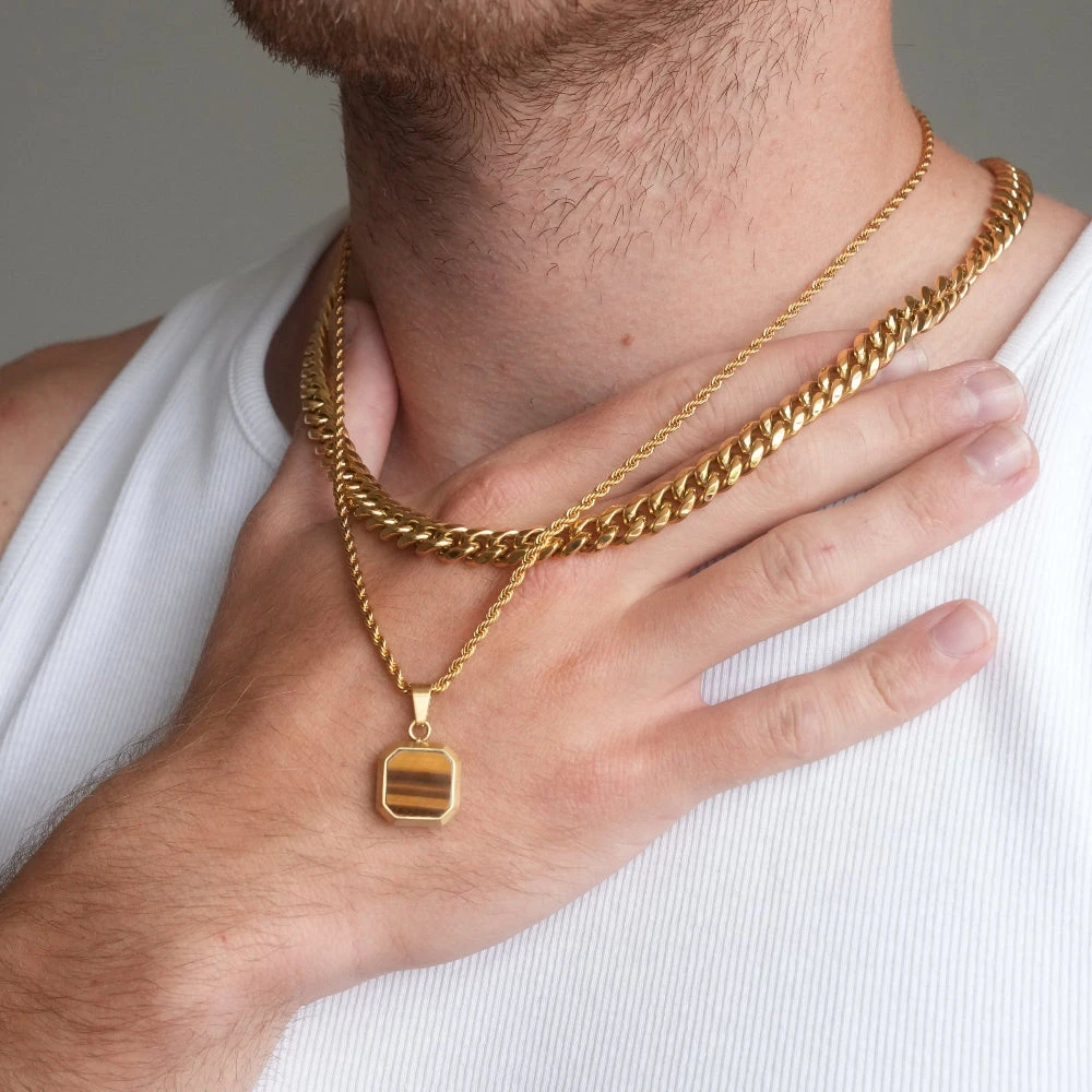 Tigers Eye Set (Gold) 5 Tigers Eye Set (Gold) - Image 3