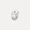 North Star Signet Ring - Silver