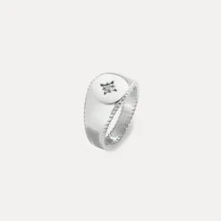 North Star Signet Ring - Silver
