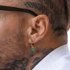 Opal Dangle (Gold) -Men Jewelry Store 4 ad3290b6 0b49 4aa0 ad1c f542d25cb063 2