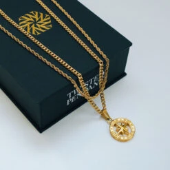 North Star Set (Gold) -Men Jewelry Store 4 b80e0ea4 1c22 42da b24a bede3fd409ec