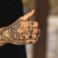 Mini Opal - Silver -Men Jewelry Store 4 f79f01df 766e 48a5 b67f f8a86bc17b59