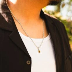 Mini Tigers Eye - Black -Men Jewelry Store 4 fee4de31 7e7f 42eb 95c1 c4947630996e 1