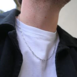 Micro Paperclip - Silver -Men Jewelry Store 5 0100d396 162f 4bc7 b40b a22e683e6ca1