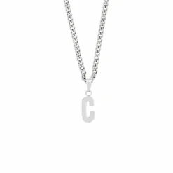 Bold Initial - Silver -Men Jewelry Store 5 0cf63567 7326 440c b234 5ac8af656f15