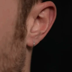 Micro Huggie (Silver) -Men Jewelry Store 5 af090594 7c8e 4653 bffb ae698072ce1e