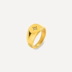 North Star Signet Ring - Silver -Men Jewelry Store 5 d17a41b0 eab6 4710 929e 56119f6c960c