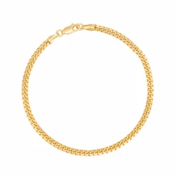 23K Gold Miami Cuban Bracelet (3.5MM)
