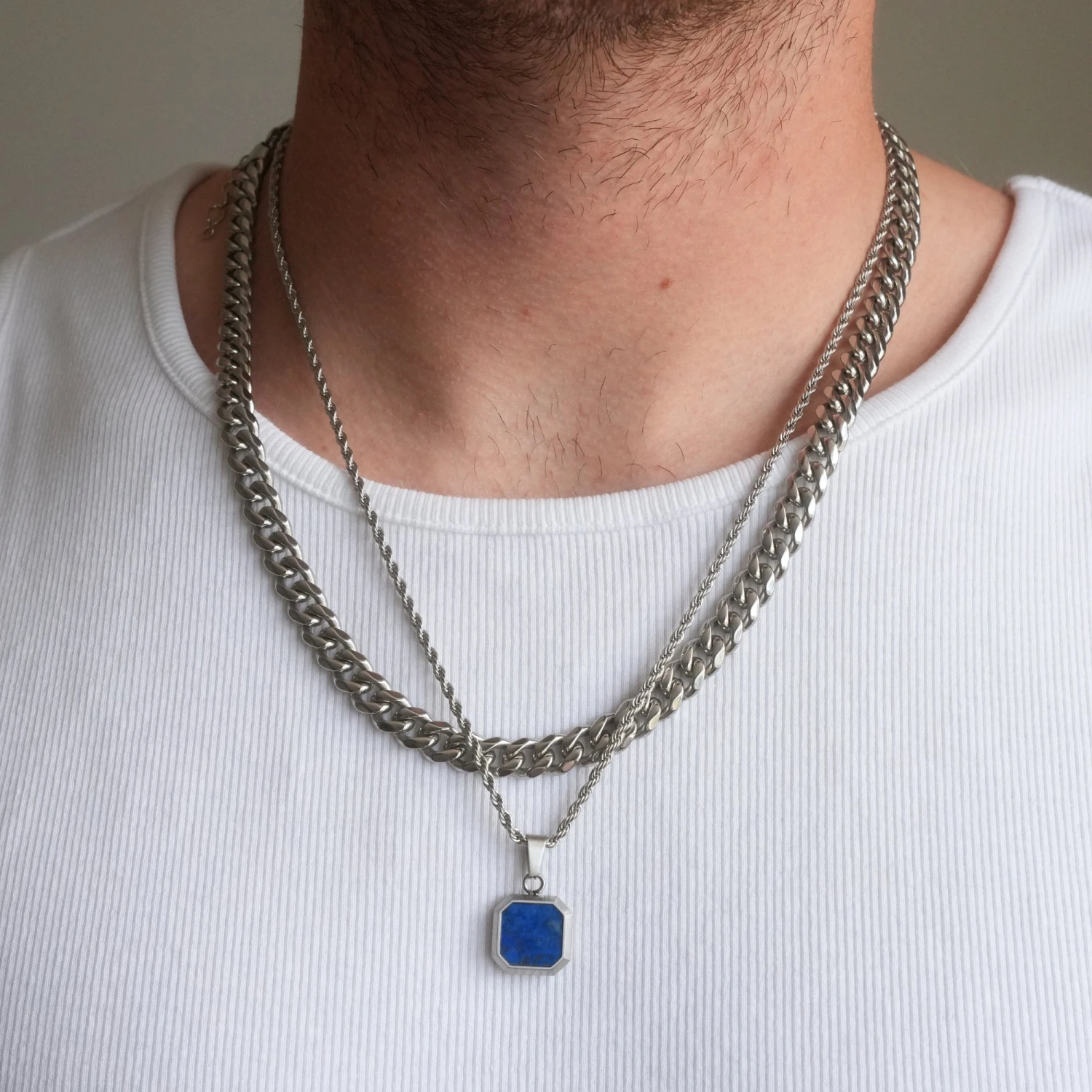 Lapis Lazuli Set (Silver) 4 Lapis Lazuli Set (Silver) - Image 2