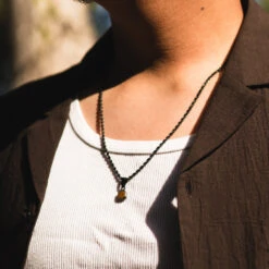 Mini Tigers Eye - Black -Men Jewelry Store 6 58b9f3fd b091 48ef 8106 f22d47a6fd9b