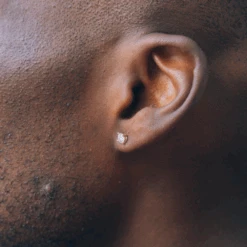 Micro Moissanite Stud (Gold) -Men Jewelry Store 6 6c378cb5 fa02 4b49 9b2b a2fe8e93b757