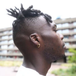 Hammered Hoop (Gold) 21 Hammered Hoop (Gold) -Men Jewelry Store 6 8affd582 59f8 44eb 90f3 33b2824dc976