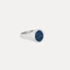 Blue Lapis Lazuli Signet Ring - Silver -Men Jewelry Store 80 339d5c53 d14e 4560 a34a 8630a1f85802